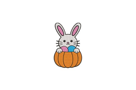Bunny in Pumpkin Embroidery Review for Sellers