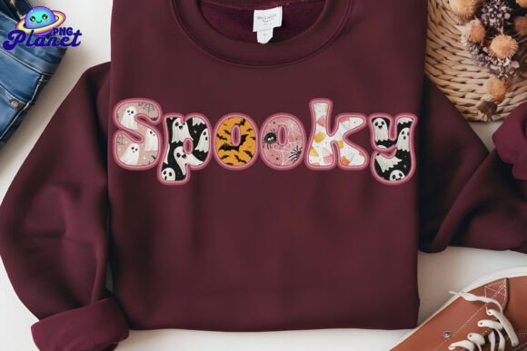 Faux Embroidery Spooky Fall Png Review