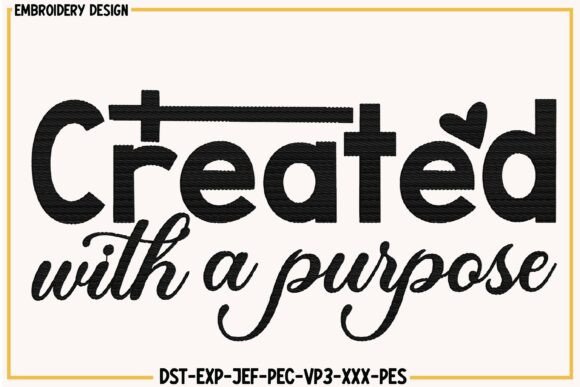Review: Created with a Purpose Embroidery Design