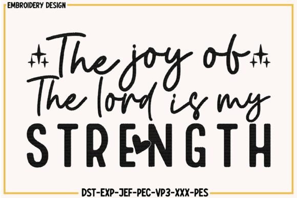 Reviewing The Joy of the Lord is My Embroidery