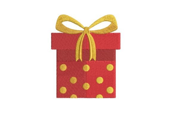 Reviewing the Wrapped Christmas Gift Embroidery Design