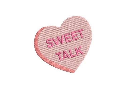 Sweet Talk Conversation Heart Valentine Embroidery Design Review
